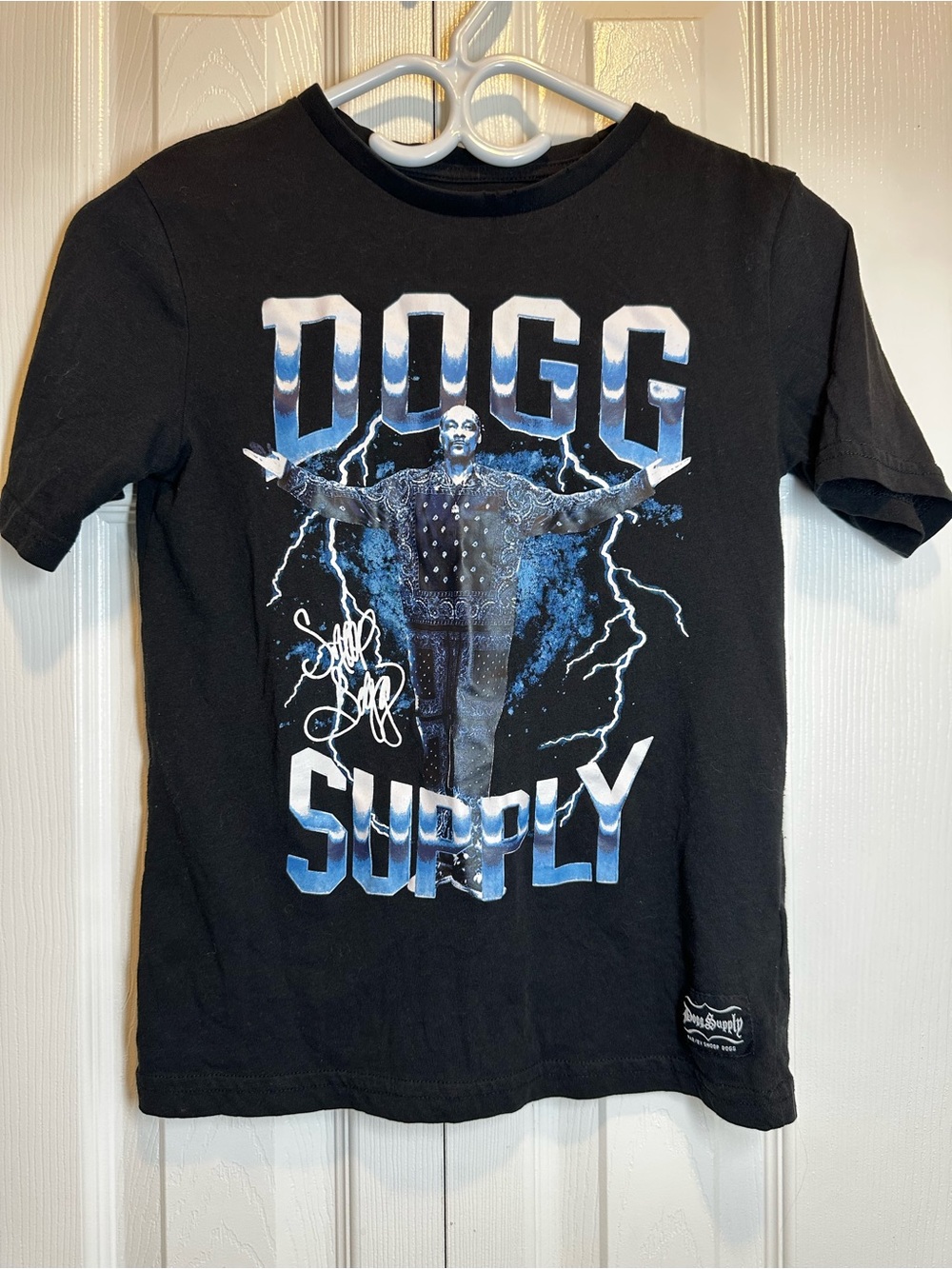 Dogg Supply Black Graphic Tee - Boys size M #98